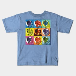 Andy Warhol Inspired Ai Art Kids T-Shirt